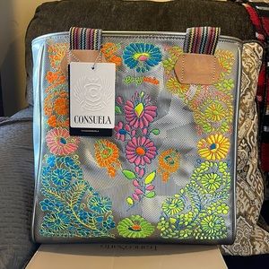 Consuela bag like new but has inside stain
